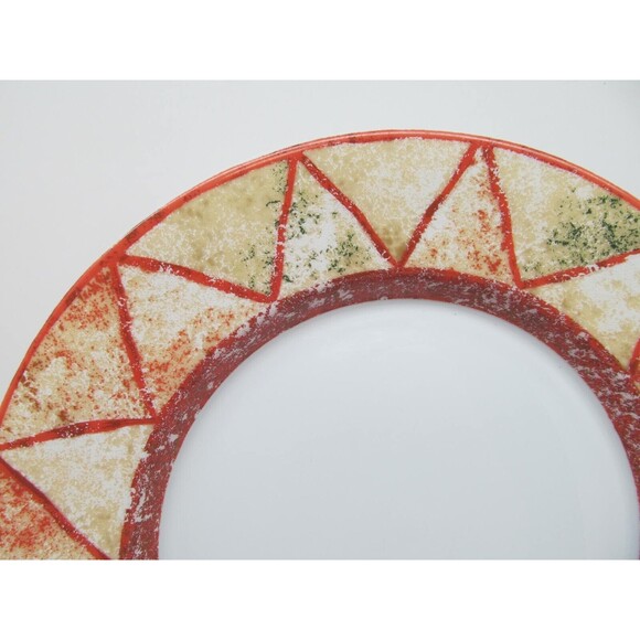 Dansk Travatine Rust Set Of 6 Discontinued Vintage 7 1/4" Bread Plates   1997 - Picture 3 of 10